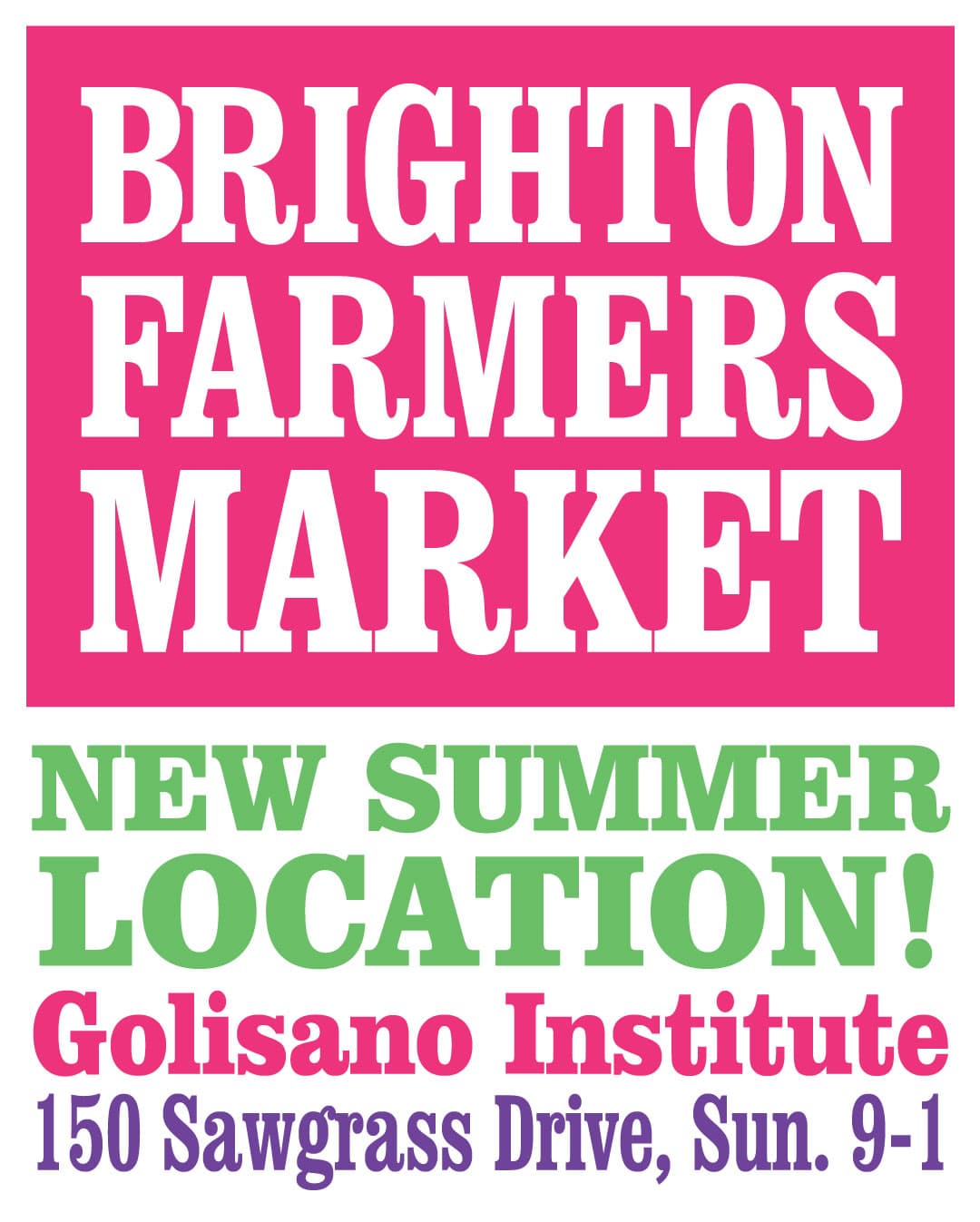 Brighton Farmers Market