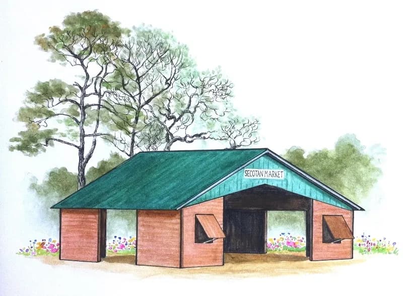 Secotan Market