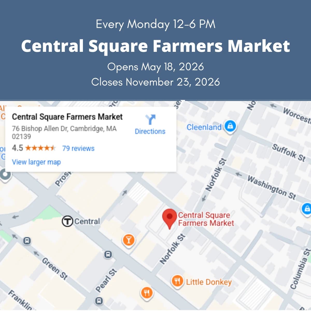 Central Sq Farmers Market photo 3