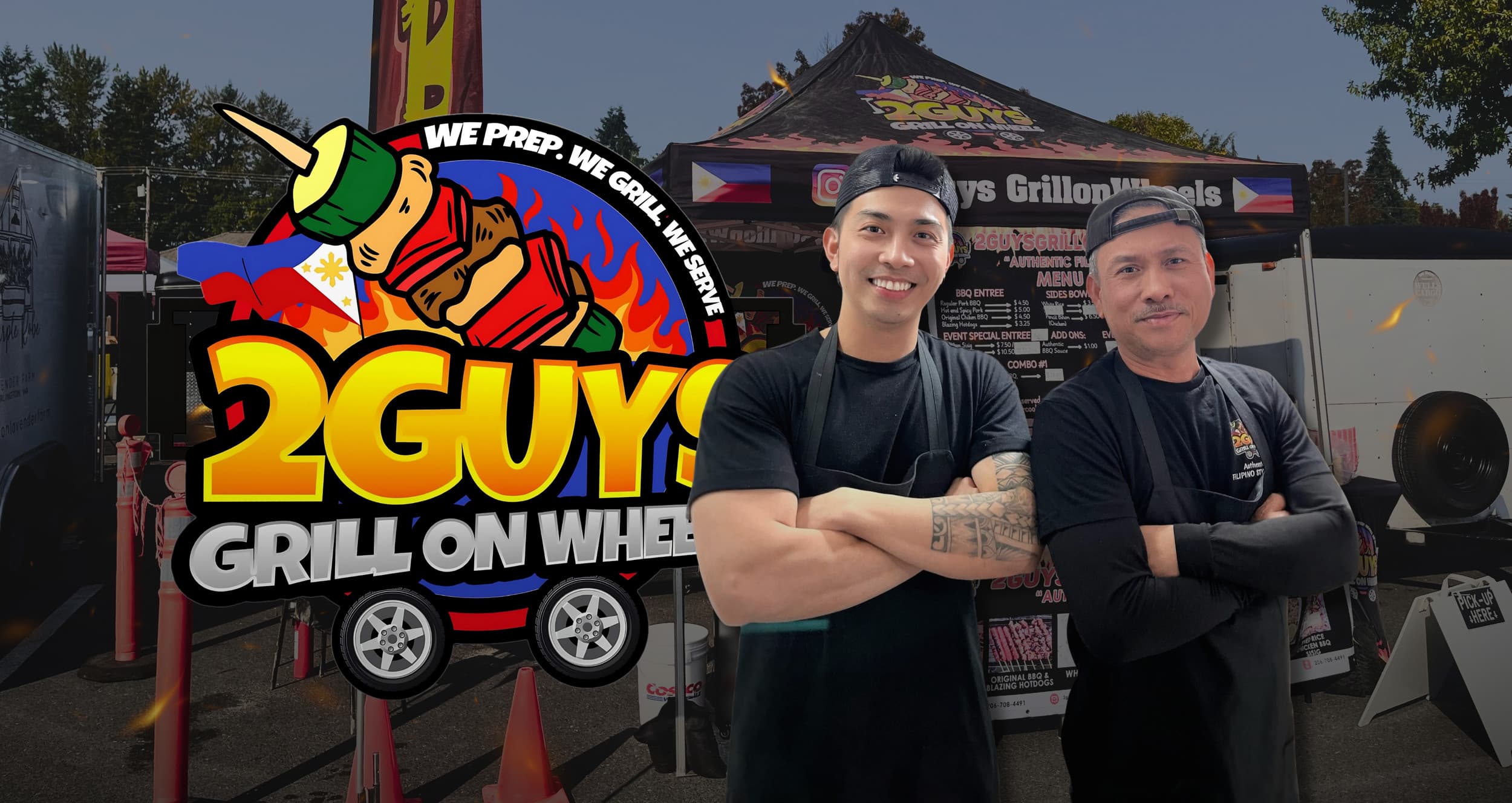2 Guys Grill on Wheels
