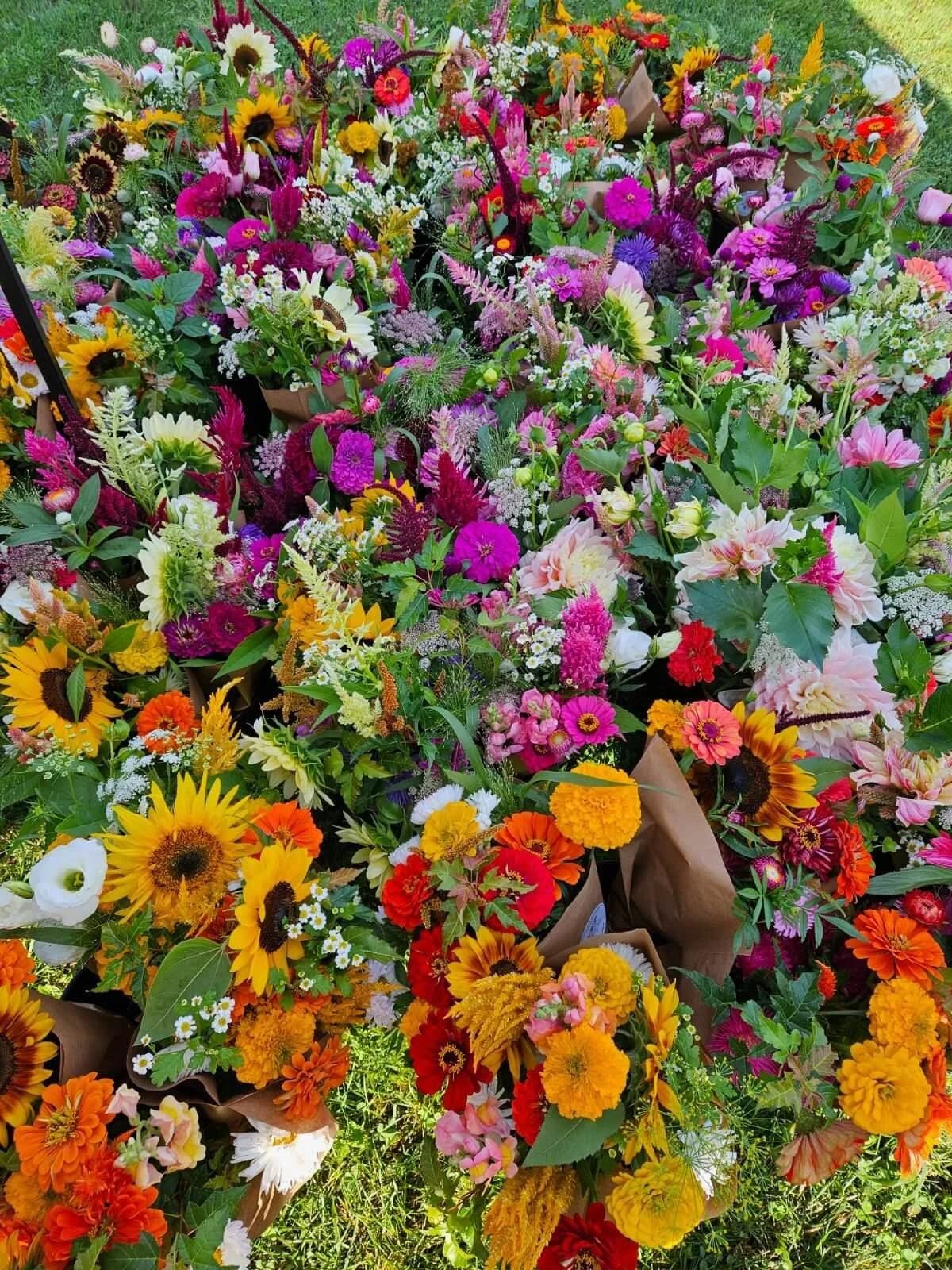 Bouquets and Blueberry Gardens