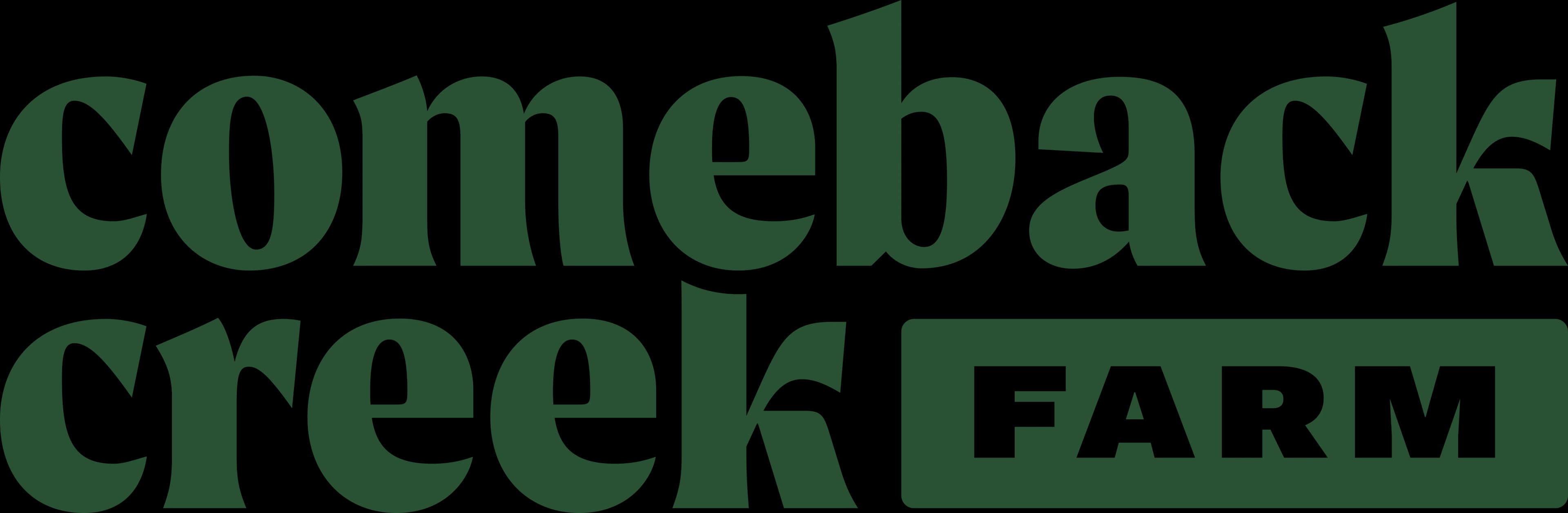 Comeback Creek Farm
