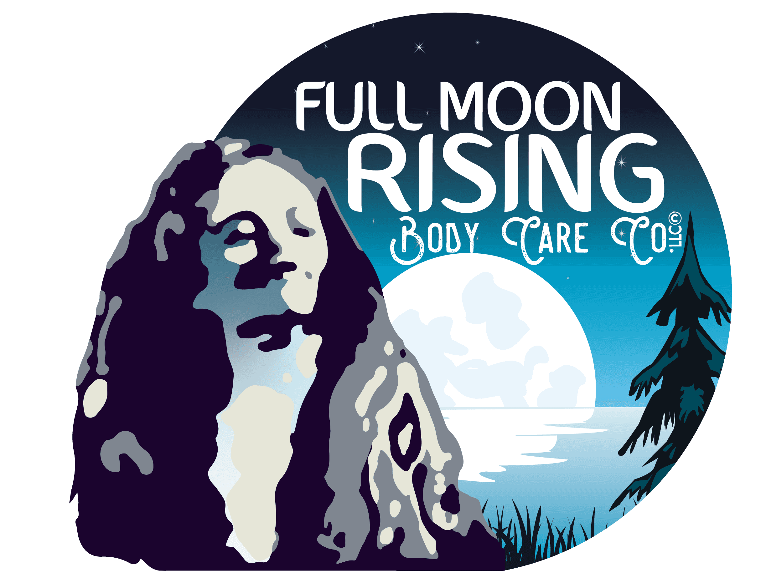 full moon rising body care