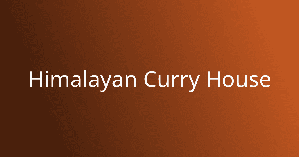Himalayan Curry House photo 2