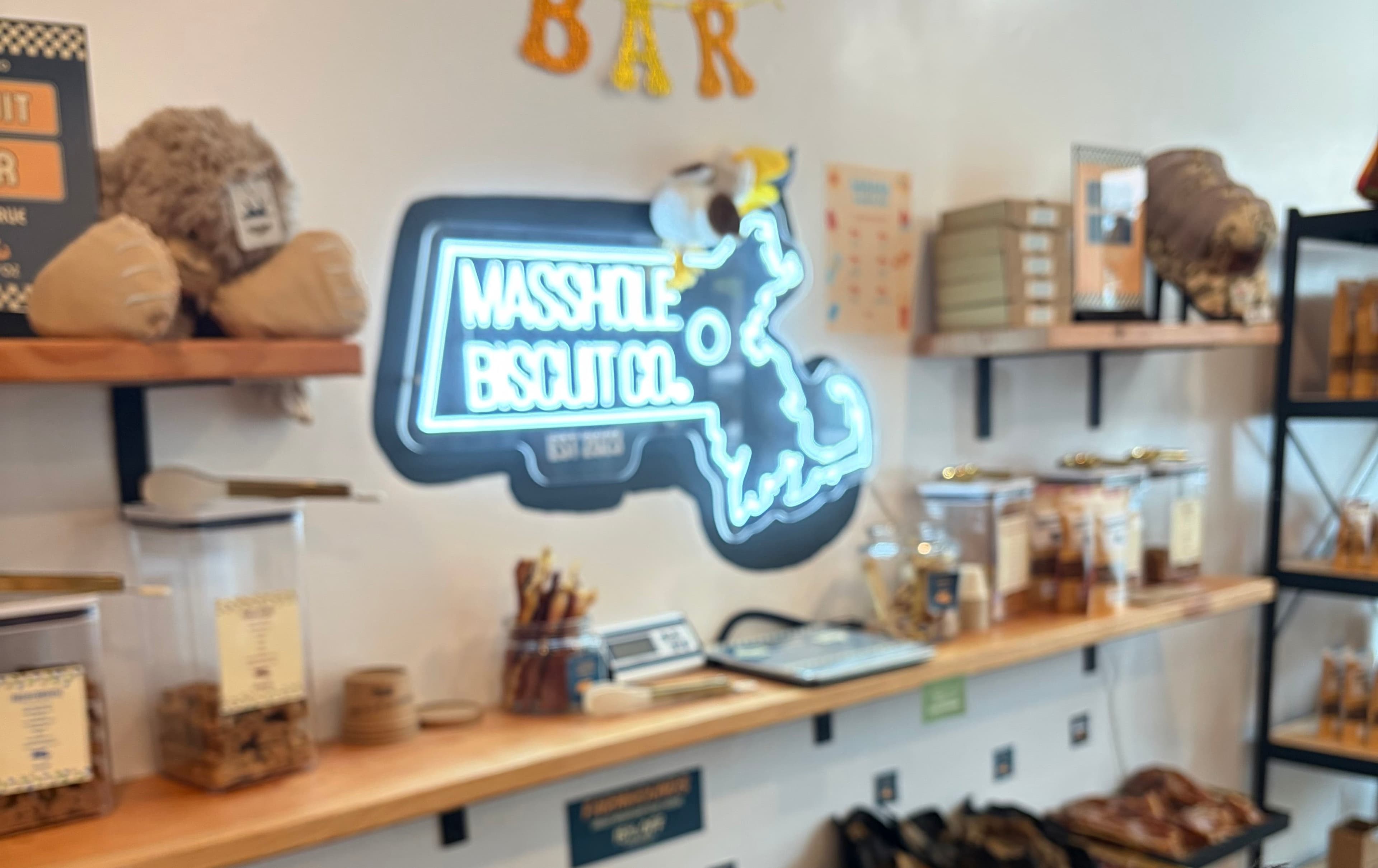 Masshole Dog Biscuit Company
