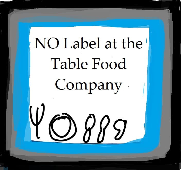 No Label at The Table