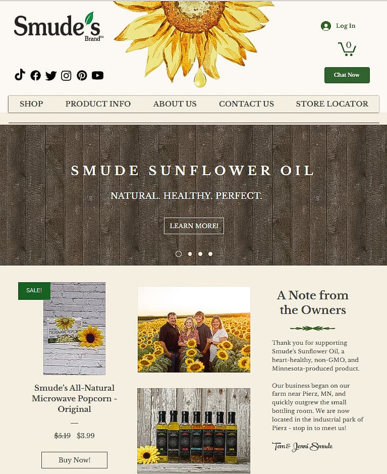 Smude Sunflower Oil photo 2