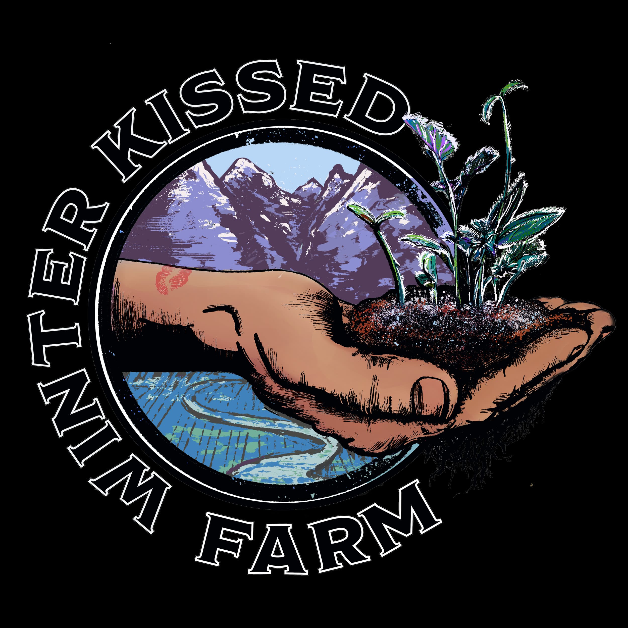 Winter Kissed Farm