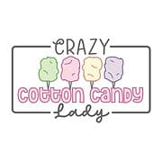 Crazy Cotton Candy Lady